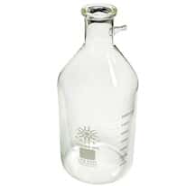United Scientific Supplies Filtering Bottle, Borosilicate Glass; 10,000 mL