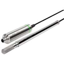 Vaisala DMP5 Indigo-Compatible Dew Point Probe, High Temperature, –40 to 212°F Dew Point, 32 to 356°F, Mounting Flange, 2-m Cable