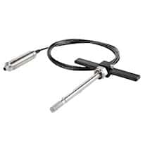 Vaisala DMP8 Indigo-Compatible Dew Point Probe, Pressurized Process, –94 to 176°F Dew Point, 32 to 176°F, 1/2" NPT Thread, 2-m Cable