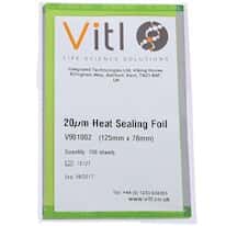 Vitl Products V901002 Heat Sealing Foil, Green, 20 µm; 100 Sheets/Pk