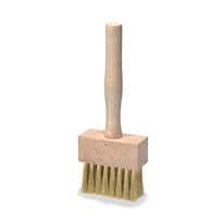 W.S. Tyler 8576 Rectangular Sieve Brush for 100 Mesh Sieves and Coarser, Brass Bristles