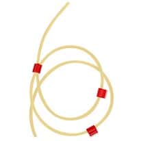 Watson-Marlow Marprene TPE 3-Stop Pump Tubing, 1.14 mm, Red/Red; 6/Pk