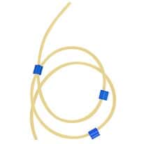 Watson-Marlow Marprene TPE 3-Stop Pump Tubing, 1.65 mm, Blue/Blue; 6/Pk