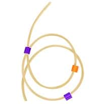 Watson-Marlow Marprene TPE 3-Stop Pump Tubing, 2.54 mm, Purple/Orange; 6/Pk