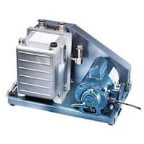 Welch DuoSeal High-Vacuum Pump; 5.6 cfm/1x10-4 Torr/115 V