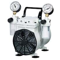 Welch 2522B-01 Standard Duty Dry Vacuum Piston Pumps, 22 L/min, 115 VAC