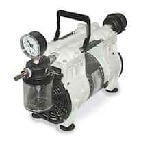 Welch 2585C-50 Standard Duty Dry Vacuum Piston Pumps, 201 L/min, 230 VAC