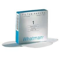 Whatman 1001-042 Qualitative Filter Papers; 4.25 cm dia; pore size, 11µ; 100/box