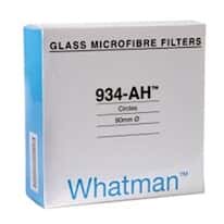 Whatman 1827-125 934-AH Glass Microfiber Filters, 1.5um, 12.5cm; 100/Box