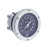 Wika 732.25 4.5 4.5" Differential Pressure Gauge, 0-100 psid