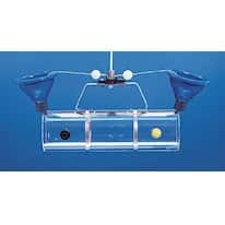 Wildco 1120-G40 Horizontal alpha water sampler, acrylic, 2.2 L