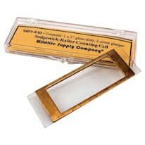 Wildco 1801-A10 Sedgewick-Rafter Counting Cell, brass, 1.0 mL