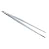 Stainless Steel Tweezers, Straight Narrow Tip, Serrated, 305mm