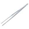Stainless Steel Tweezers, Straight Tips, Serrated, 254mm