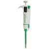 HTL 4040 Discovery Comfort DV250 Single Channel Pipettor with Gray Shaft, Green; 50 to 250 µL