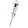 HTL 4051 Discovery Comfort D2 Single Channel Pipettor with Colored Shaft, Red; 0.2 to 2 µL