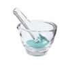 Mortar & Pestle Set, glass, 227 mL, 98 mm OD, 1/pk