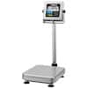 A&D Weighing HW-60K-WP High Resolution Washdown Industrial Scale, Capacity 150 lb x 0.01 lb