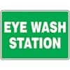Accuform MFSAD31BVP Safety Sign, Eye Wash Station, 7 X 10, Plastic