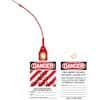 Accuform tak635 Loop and Lock Tags - Do Not Operate 10/pk