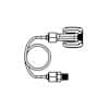 Additel ADT100-HTK-NPTM4-NPTF8Q Pressure Hose; 1/4"NPTM, 1/8"NPTF Quick-Connect