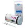 Advantec 07030051 Test Strips, Chrome Check A (Cr6+), 0 to 50 ppm; 25 Strips/Pk, 6 month shelf life