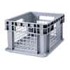 Akro-Mils 37-608 Mesh-Walled Storage Container, HDPE, Stackable, 24 x 16 x 8"