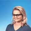 Allsafe 19804 Safety Glasses, Black frame, Clear lens