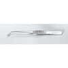 Aven Tools Tweezers, stainless steel, curved tips and finger serations, 7"L, 12/pak