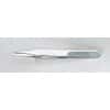 Aven Tools Tweezers, stainless steel, straight, 4.25"L, 12/pak