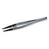 Aven Tools 302-CF Carbon Fiber Tweezer, Straight, Broad Tips, 2.2 mm (0.09") Wide