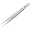 Aven Tools Tweezers, Stainless Steel, Straight, Strong Precision Tips, 5"L