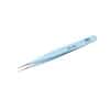 Aven Tools Color Coded Tweezer, Straight Ultra-Fine Tips, 3C, Blue, 5.75" L