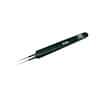 Aven Tools Color Coded Tweezer, Extra-Fine Pointed Tips, 5, Green, 4.25" L