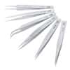 Aven Tools Precision Stainless Steel Tweezer Set of 6 w/ Pouch