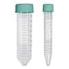 Axygen 50 mL Polypropylene (PP) Centrifuge Tubes, Conical Bottom with Screw Cap, Bulk Packed, 50/Sleeve, 500/Case