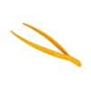 Azlon 516555-0004 Heavy-Duty PMP Serrated Rounded Tip Tweezers, 9.75" L; 6/Cs