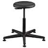 Bevco 3500-P Tall Height Polyurethane Stool, 22" - 32", with plastic reinforced base