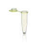 BrandTech BIO-CERT® PCR Tube with Flat Cap, Polypropylene, Yellow, 0.5 mL; 1000/Pk