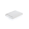 BrandTech BIO-CERT® PCR Plate, 96-Well, Clear, Full Skirt, Low-Profile, Non-Elevated Rim, 0.15 mL; 50/Pk