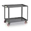 Brennan LG-2436-BRK Welded service cart -2 shelf,flat, 24" x 36"