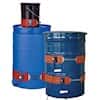 BriskHeat DPCS20 Flexible 5-Gal Poly Drum Heater with Thermostat; 50-160F, 240V