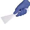 Burkle 5378-1030 Disposable plastic scraper, PS, white, sterile; 200 mm x 80 mm