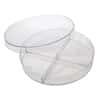 CELLTREAT Scientific Products 229684 Quad Compartment Sterile Petri Dishes, 100 x 15 mm; 500/cs
