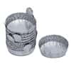 Cole-Parmer Aluminum Crimped-Walled Weighing Dish with Tab, 43 mm dia, 20 mL; 1000/Cs