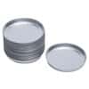 Cole-Parmer Aluminum Pan Liners, 1.2gr, 70mm I.D. (2 1/2" ) x 1/4" Depth, 500/Cs
