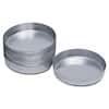 Cole-Parmer Aluminum Smooth-Walled Weighing Dishes, 150 mL, 100/Pk