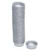 Cole-Parmer Aluminum General Purpose Weighing Dishes, 70 mL, 100/Pk