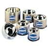 Shallow Form Stainless Steel and Glass Dewar Flask, 0.38 L