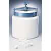 Alumina-fortified porcelain milling jar, 0.5 gal.